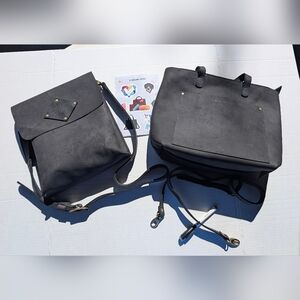 Portland Leather Goods Bundle! Hawkeye, Medium Xbody Tote (Zip), Stickers, More!